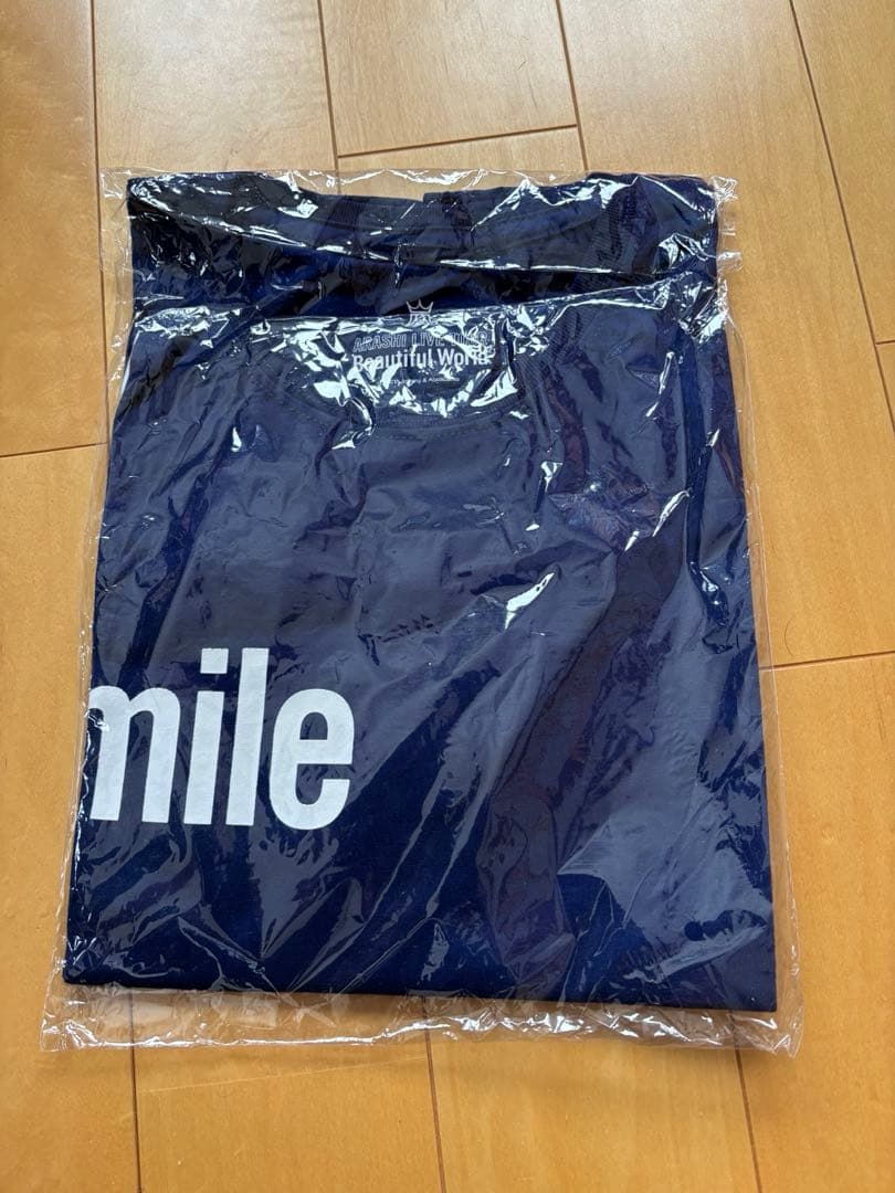 ARASHI Beautiful World Tシャツ ネイビー 未開封