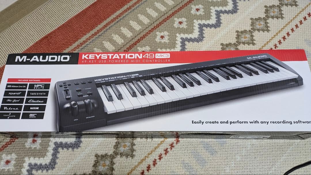 M-AUDIO KEYSTATION 49 MK3 MIDIコントローラー