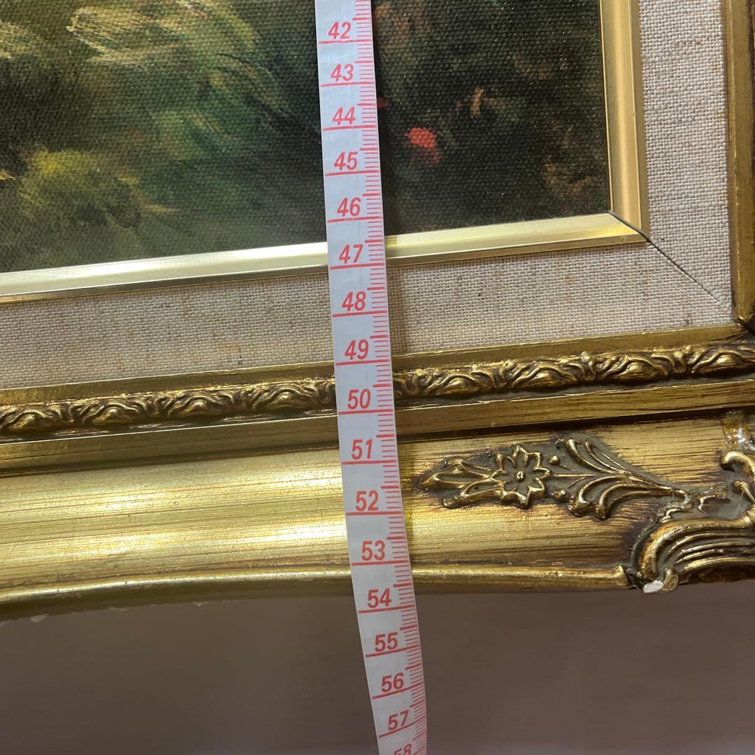 ルノワール　草原の坂道　複製品