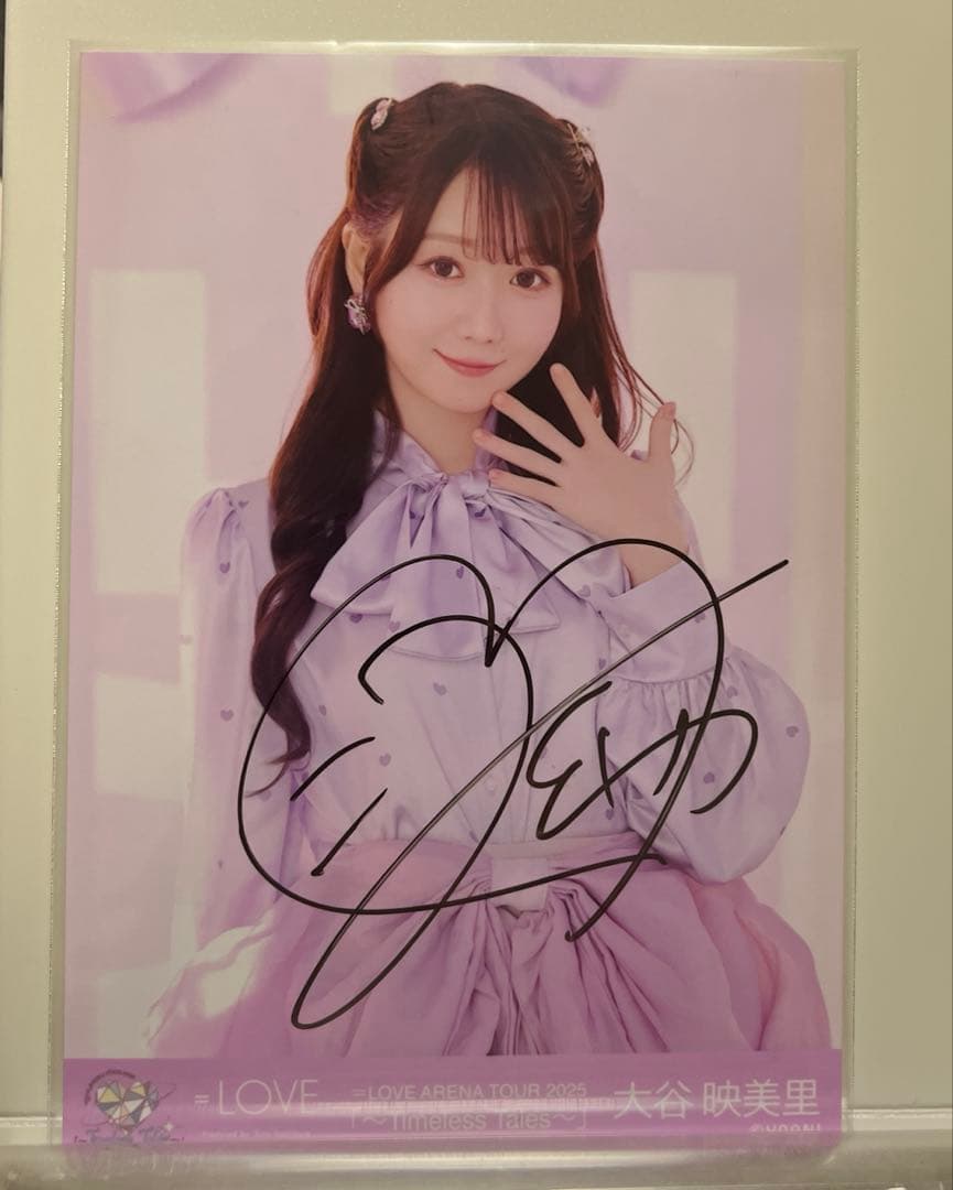 大谷映美里 直筆生写真 まとめ売り