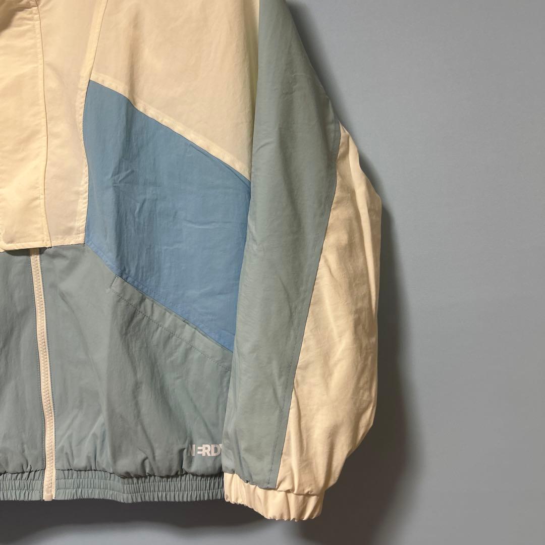 【未使用】NERDY スポーティーカラーブロックウィンドブレーカー