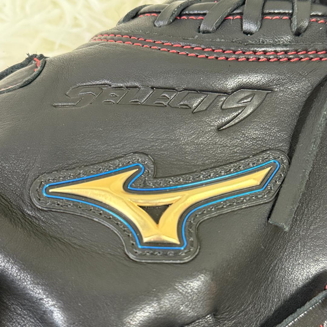 Mizuno ミズノ セレクトナイン 黒 グローブ キャッチャーミット 少年野球
