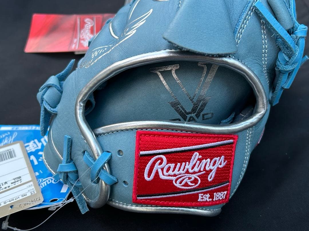 ピ*ゴ様 Rawlings WINTER 軟式グローブ ライトブルー