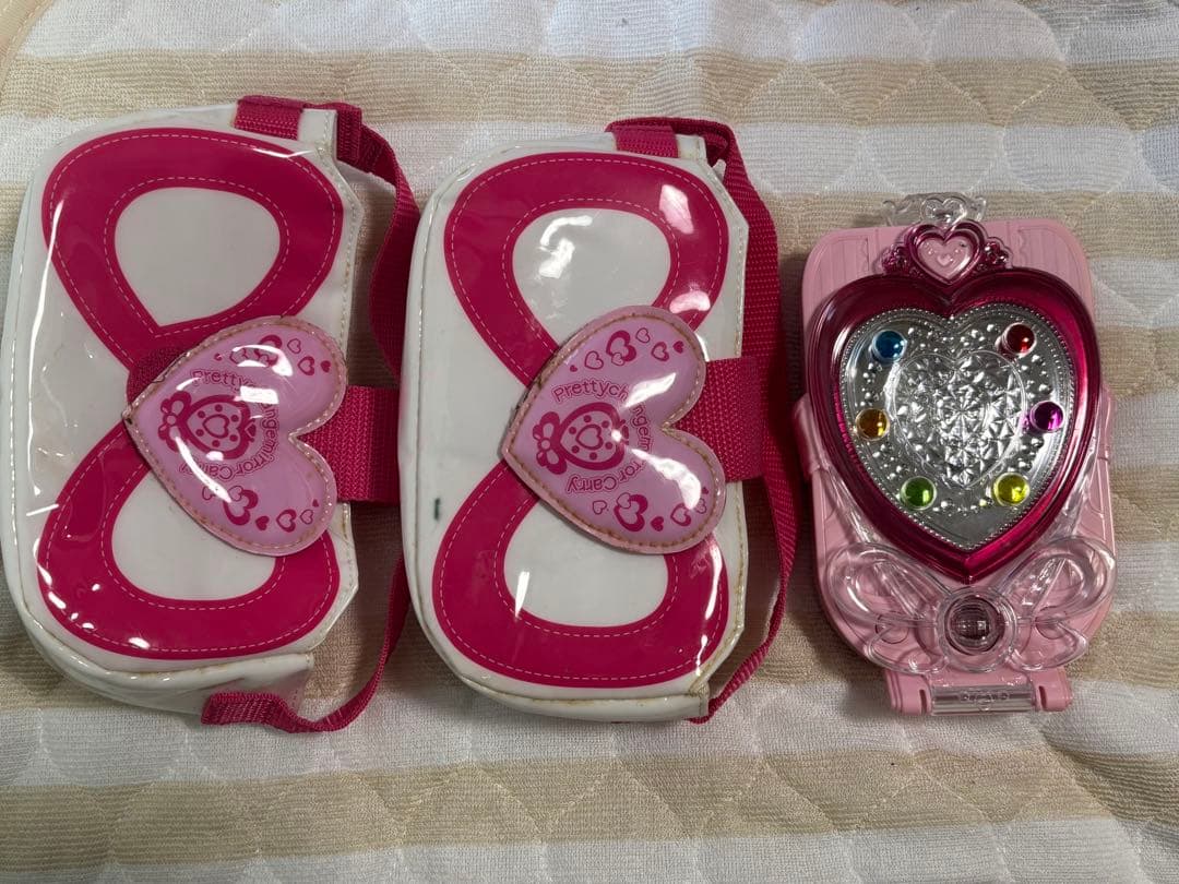 ハピネスチャージプリキュア プリチェンミラー&プリカード399枚+ダブり21枚