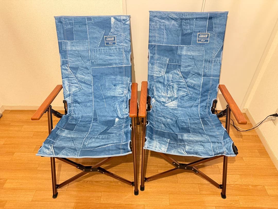 【即購入歓迎】【廃盤】コールマン　インディゴレーベルチェア