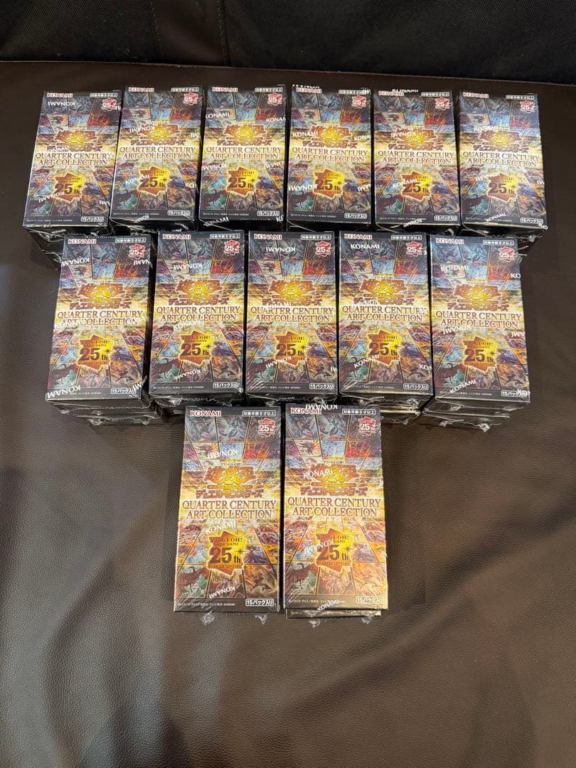 遊戯王　QUARTER CENTURY ART COLLECTION 26BOX