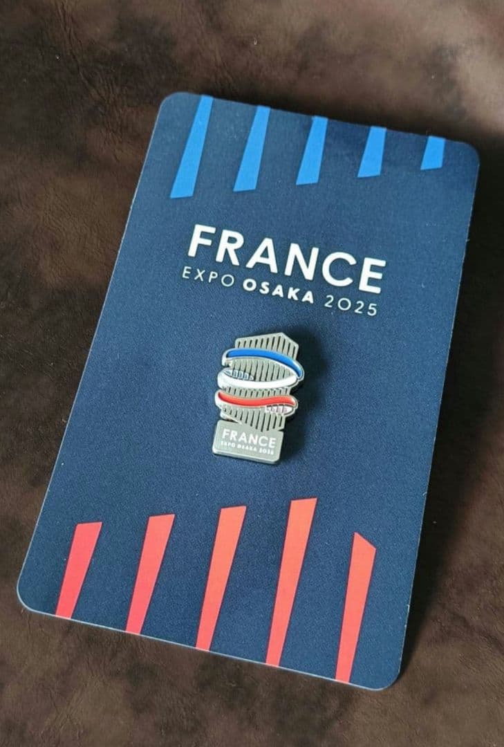 激レア☆大阪万博Expo2025フランスピンバッジ