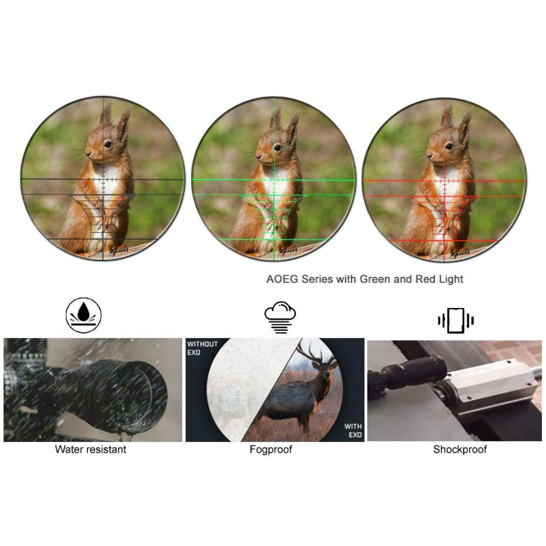 Bestsight製 実銃用スコープ 24倍 6-24x50リング 11mm付属