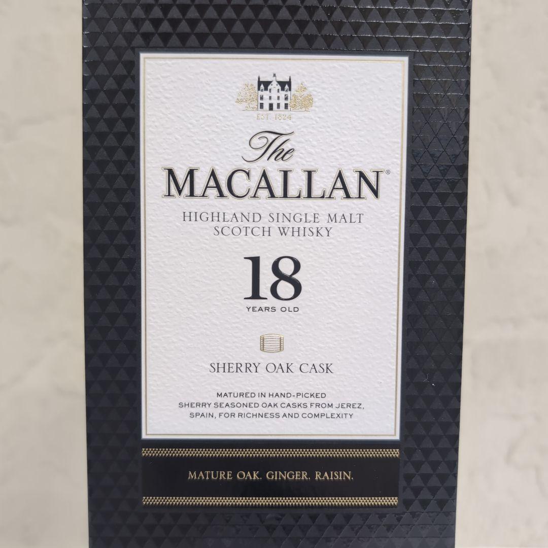 C*u様 未開封品 マッカラン 18年 シェリーオークカスク MACALLAN