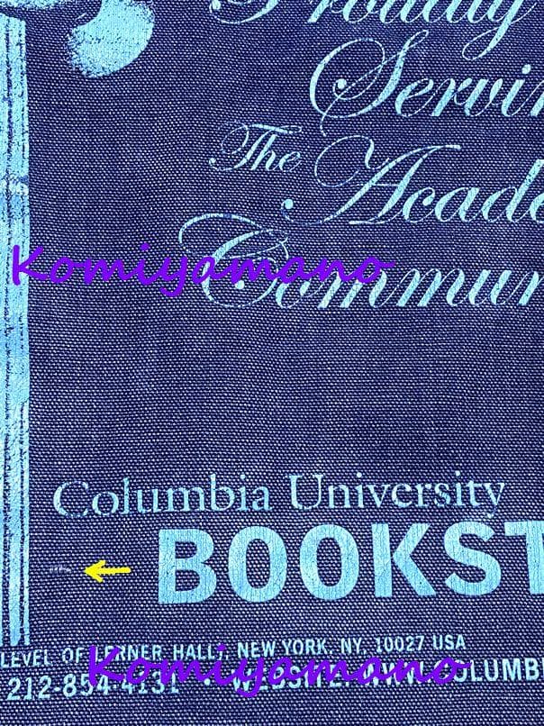 コロンビア大学 生徒限定 トートバッグ 90s ビンテージ