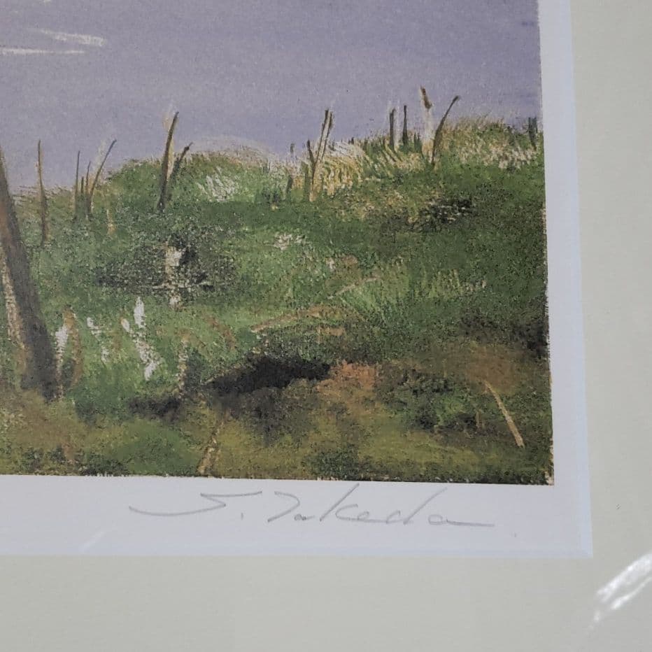 絵画　武田茂　ロアール川