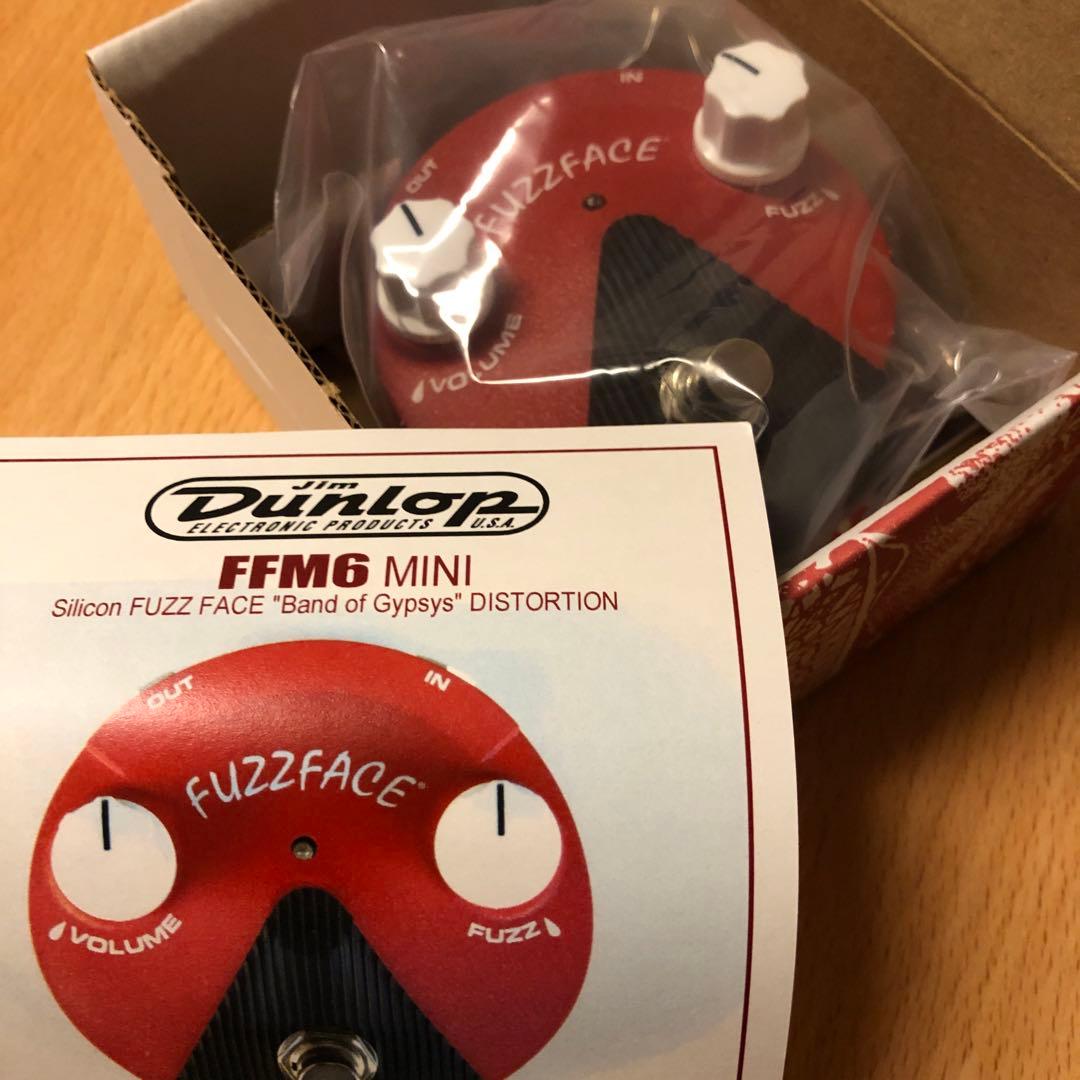ファズ Jim Dunlop Fuzz Face Mini FFM6 ダンロップ