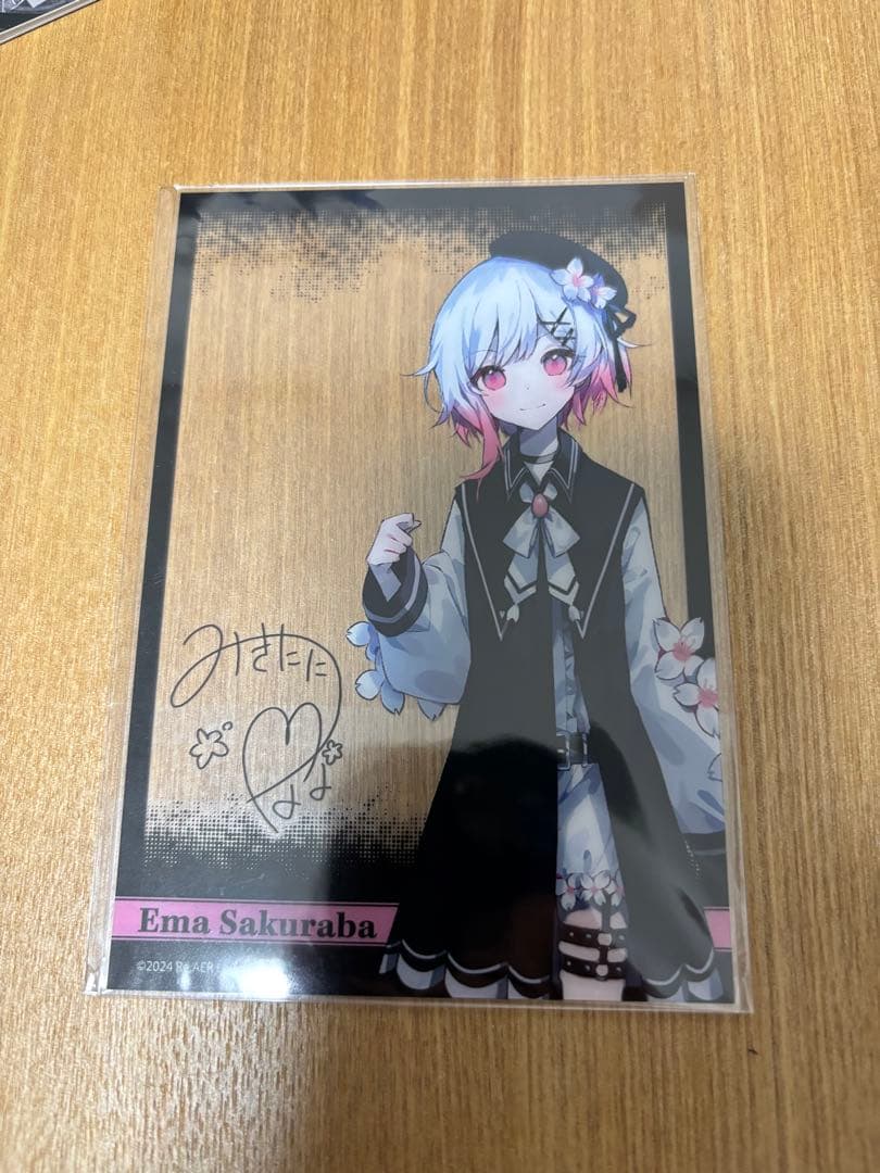 魔法少女ノ魔女裁判 複製処刑展 特製クリアカード 桜羽エマ シリアルキリ番