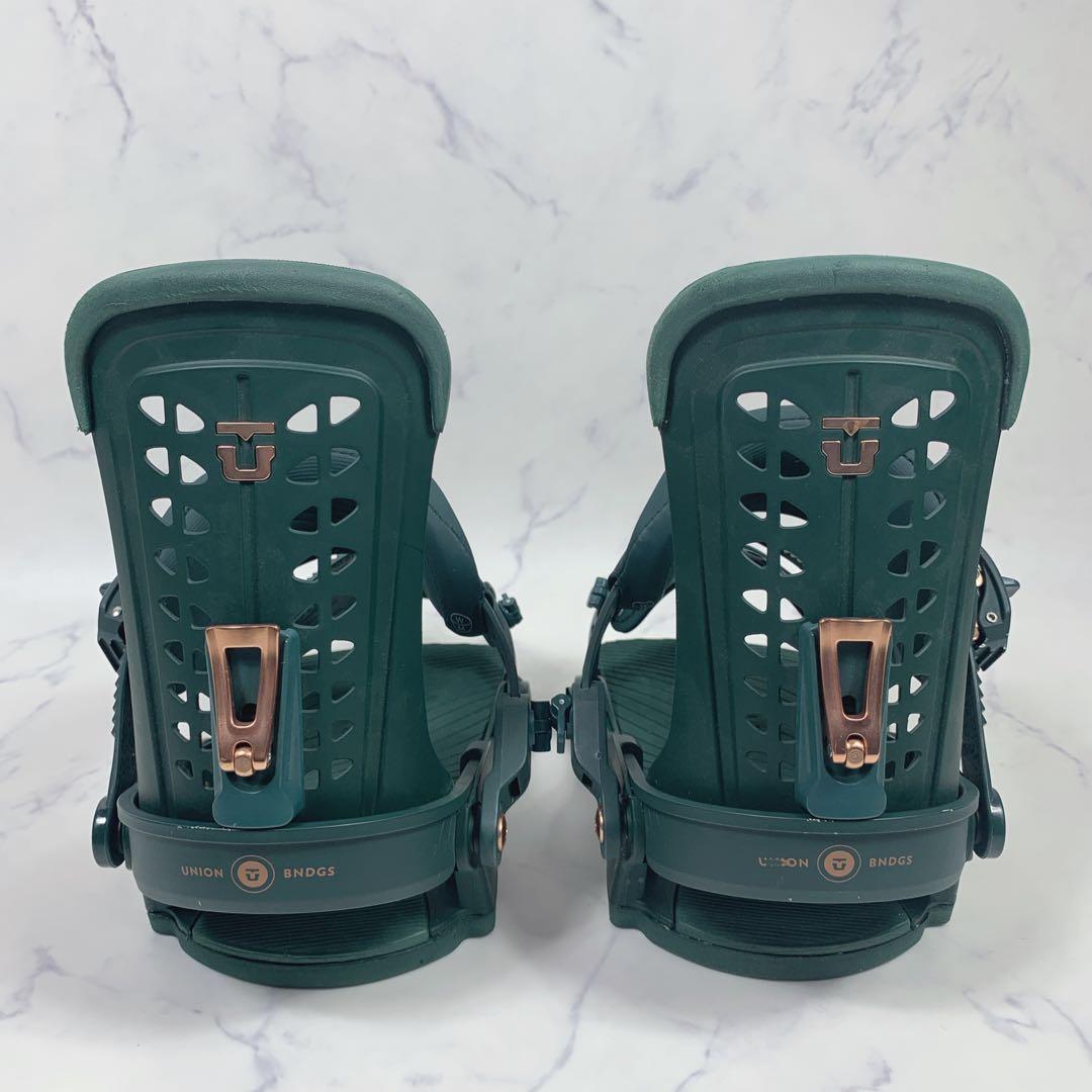 【美品】UNION BINDING TRILOGY GREEN