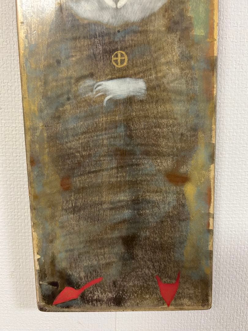 希少　レア　十時孝好　USAGI アクリル画　原画　1986年作