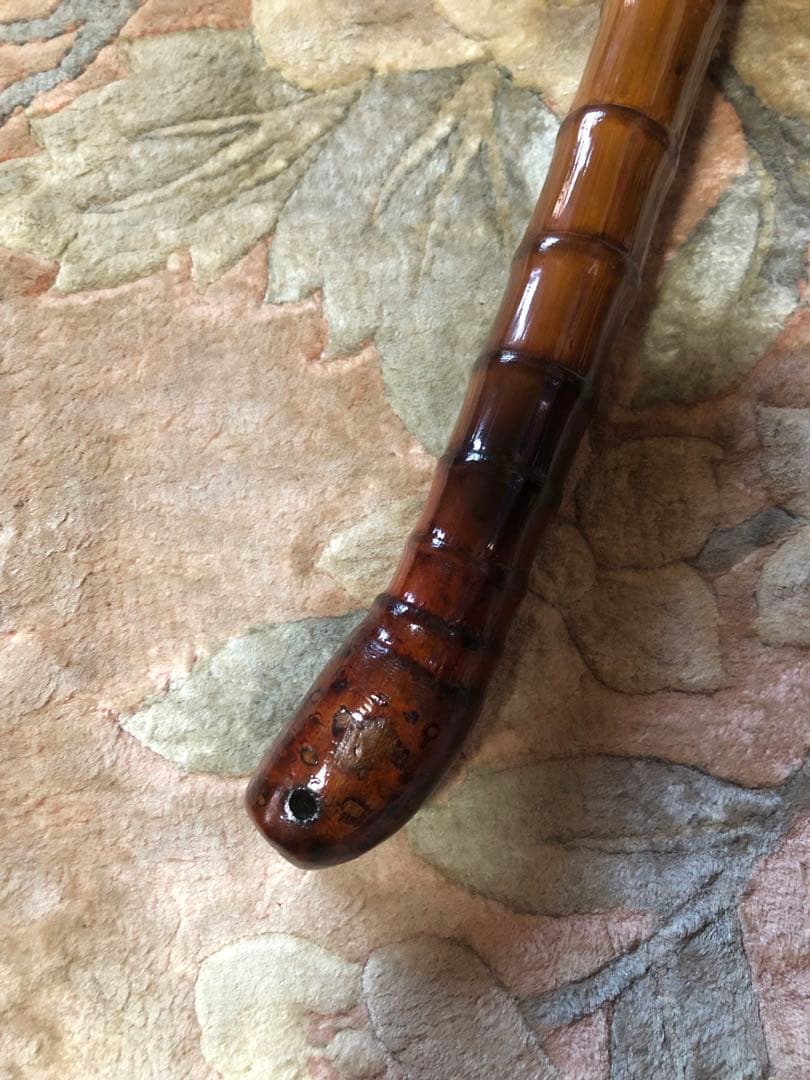 6.1尺　カワハギ　和竿 竹竿　リールシートチタン製　布袋竹　美品