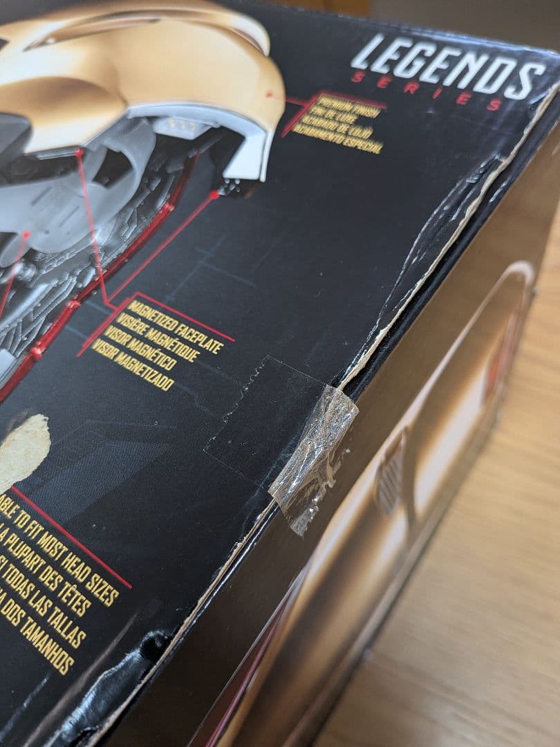 ハズブロレプリカ マーベルレジェンド アイアンマン ヘルメット【未開封】