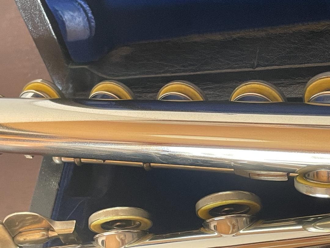 ムラマツ フルート 頭部管銀製モデル Ｅメカドーナツ付き！