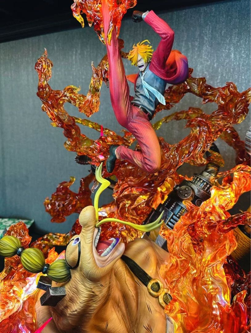 ワンピース　LS スタジオ　サンジ　ガレージキット　フィギュア　完成品