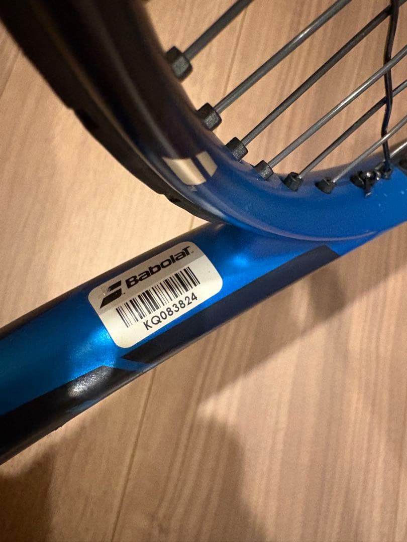 硬式テニスラケット　バボラピュアドライブ300g G2 スクールにて購入最終価格