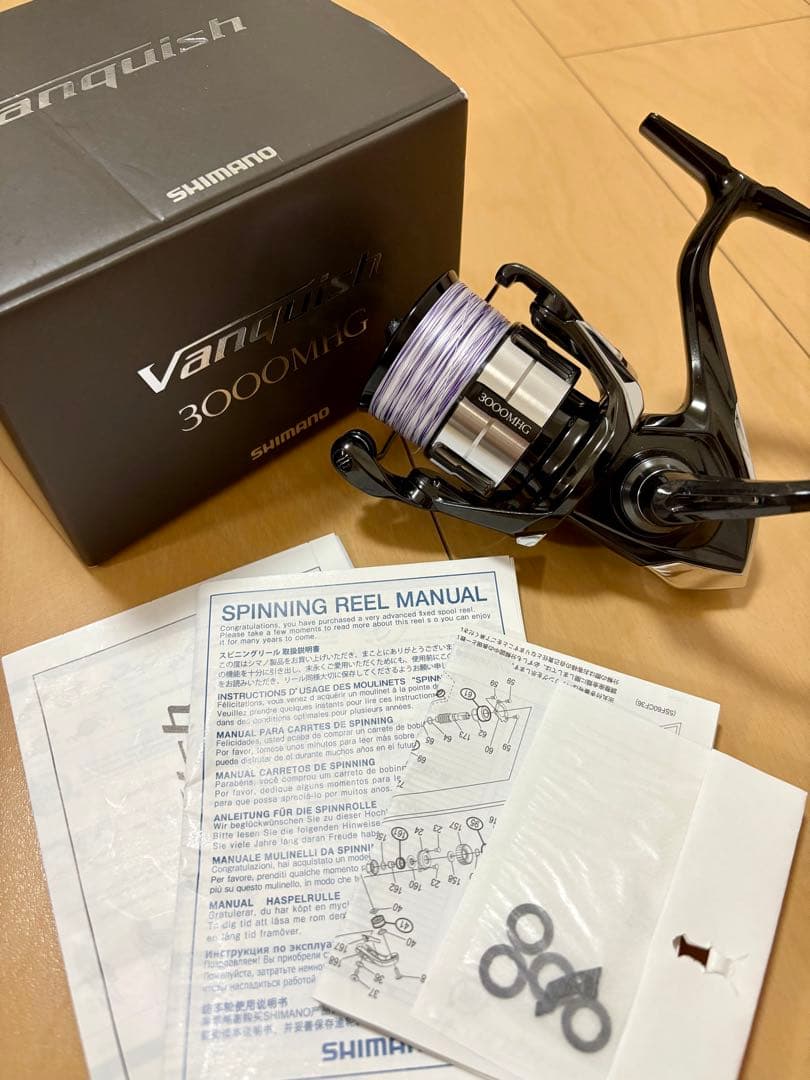 【最終値下げ中！】【ほぼ新品！】シマノ 23ヴァッキッシュ3000MHG