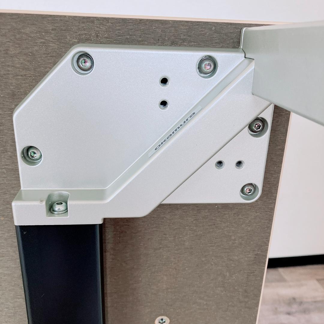 引取限定 オフィス家具 会議テーブルチェアセット 椅子4脚 OKAMURA