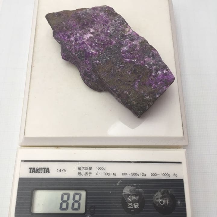 スギライト 杉石 原石 A 未研磨 約88g