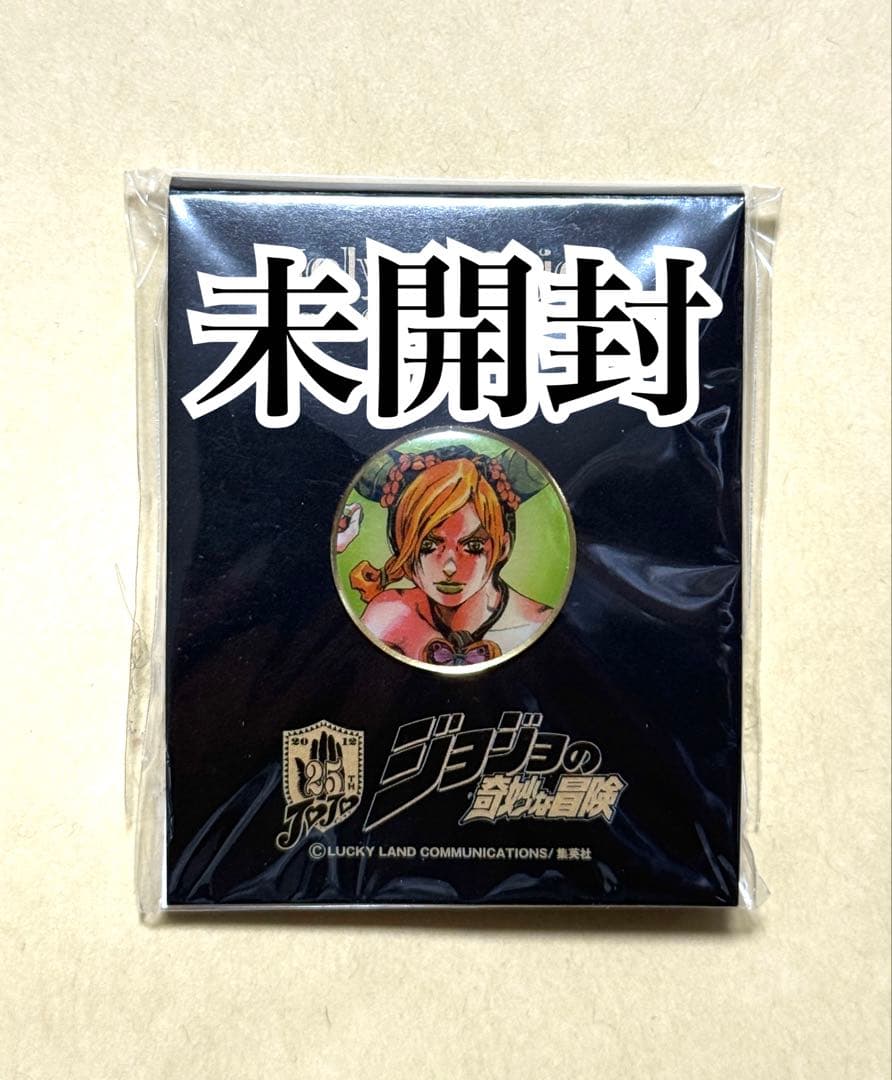 希少 ジョジョ 空条徐倫 ピンズ ジョジョの奇妙な冒険×ドロリッチ 当選品