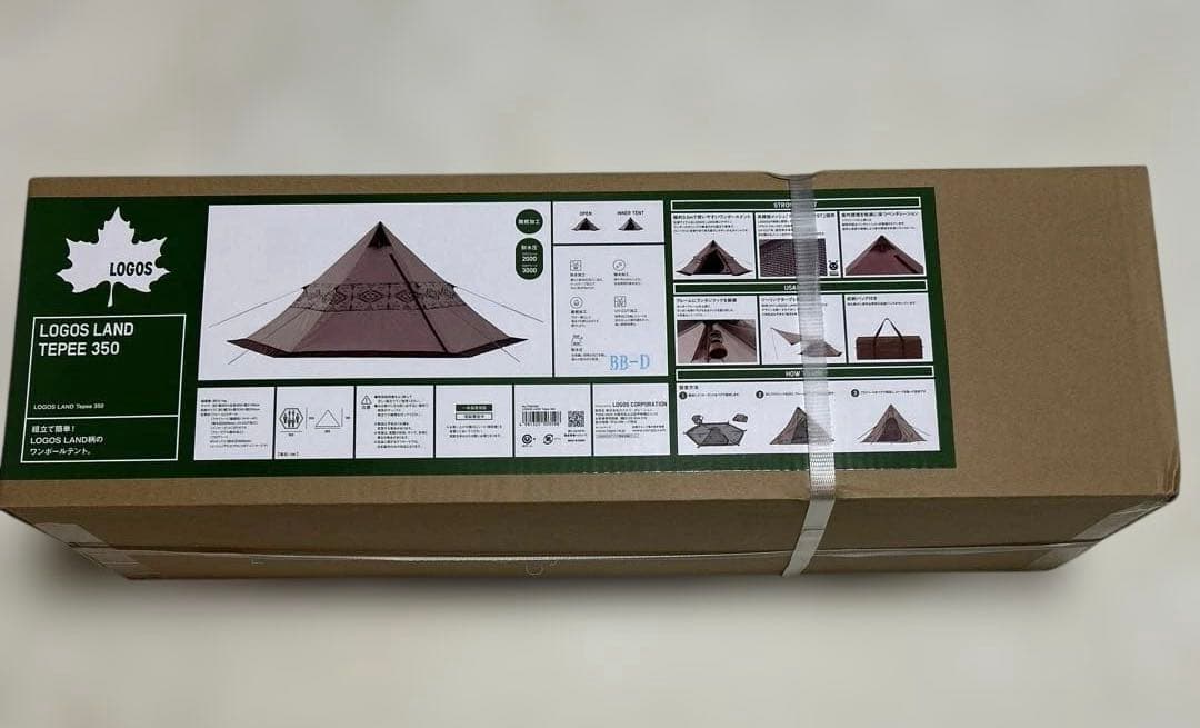 LOGOS (ロゴス) LOGOS LAND Tepee 350 組立て簡単