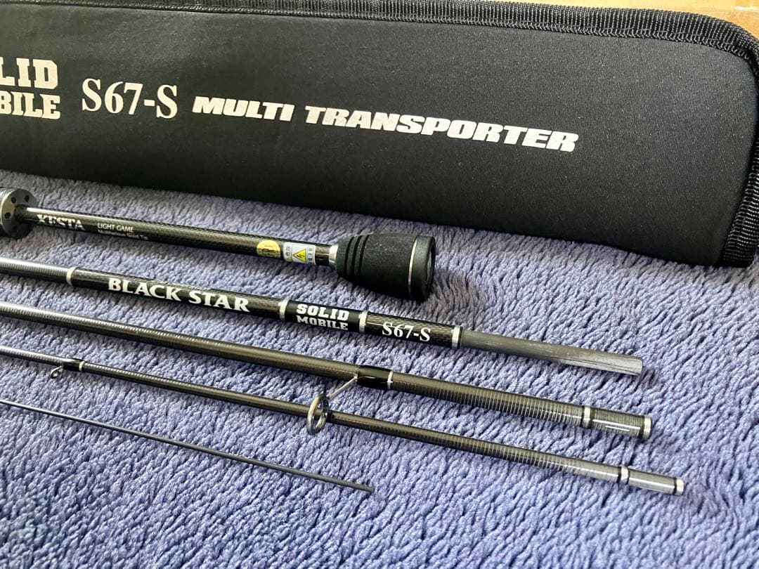 【美品！】ゼスタ ブラックスター ソリッド モバイル S67-S