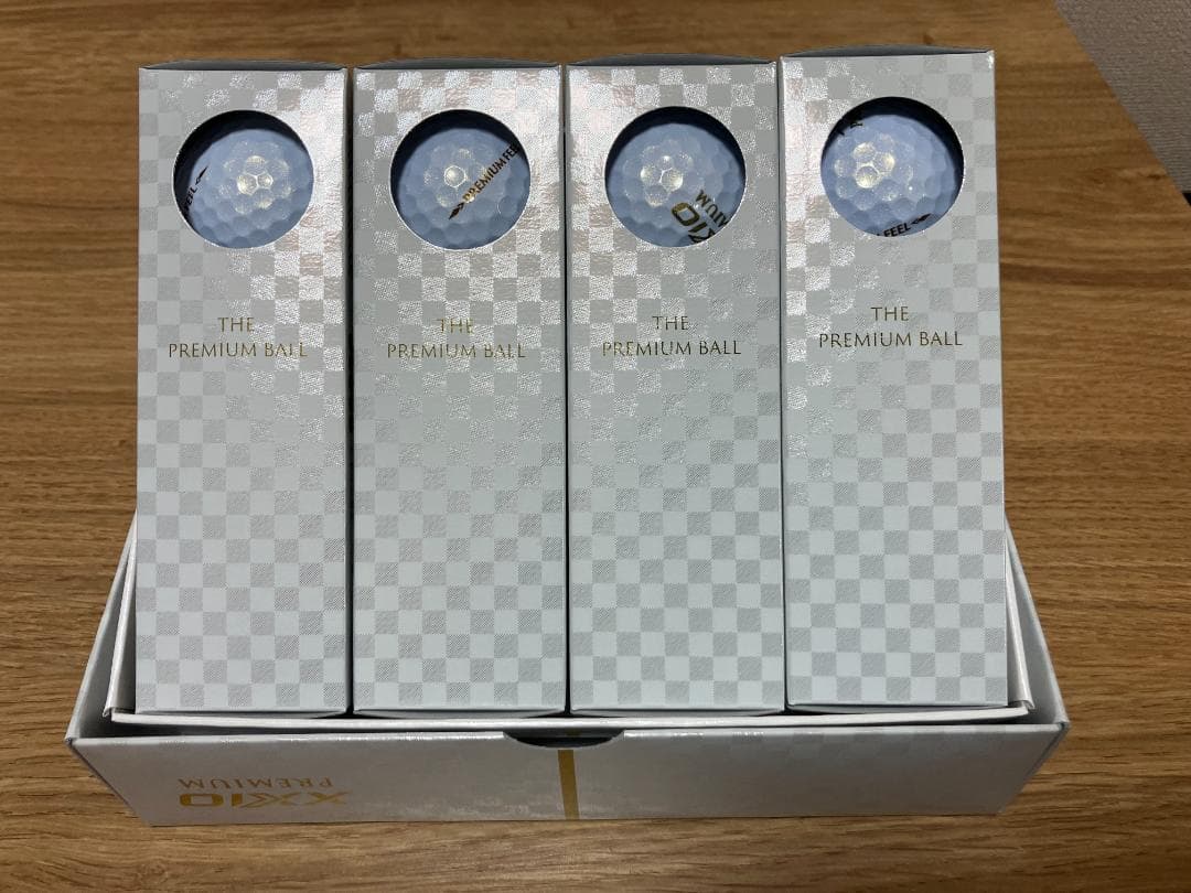 XXIO ゼクシオプレミアム ゴルフボール 12個 2箱 ロイヤルゴールド