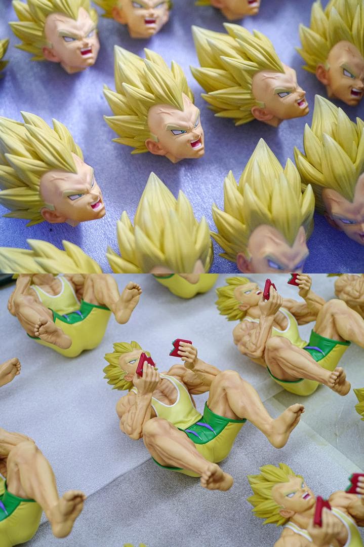 ドラゴンボール ベジータ 孫悟空 ガレージキット フィギュア 1/6スケール
