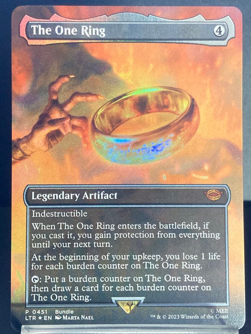 mtg 一つの指輪/The One Ring バンドル foil
