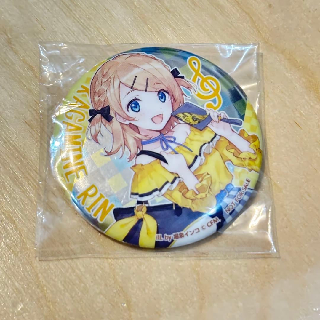 鏡音リン　缶バッジ cocolabo 10周年　パスケース特典　堀泉インコ