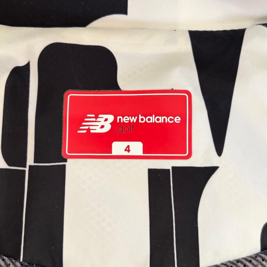 New Balance Golf 撥水防寒 フーディジャケット 総柄