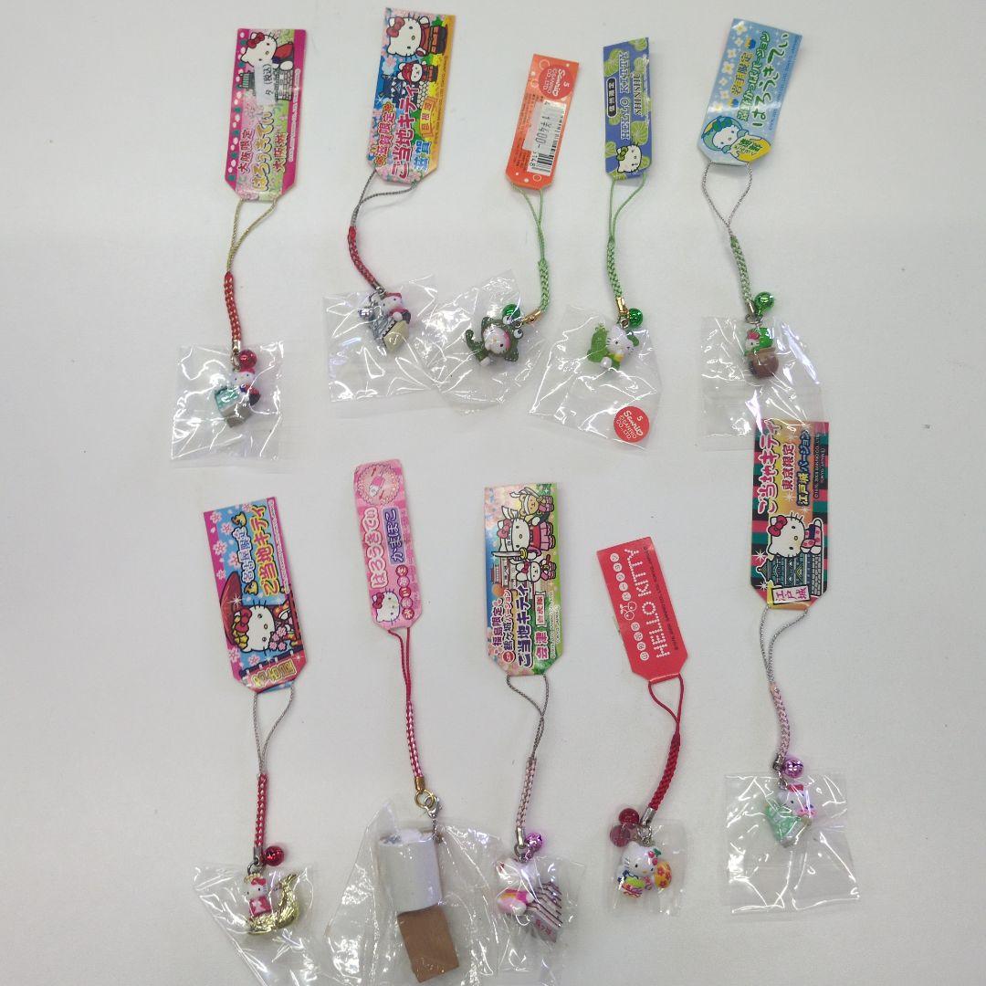 合馬公式アカウント1　　　　　ご当地キティ 根付など　まとめ売り81点