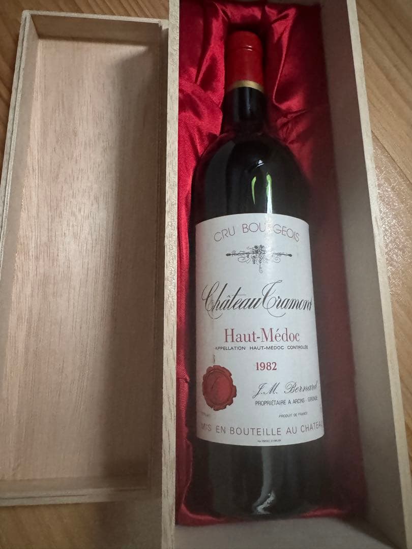 1982年赤ワイン