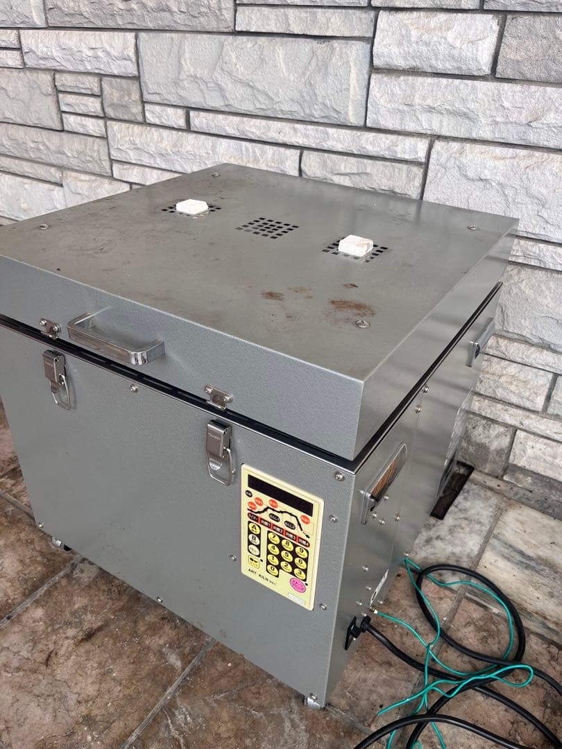 アートキルン　電気窯　SV1 陶芸　ハンドメイド　ガラス細工　色入れセット！