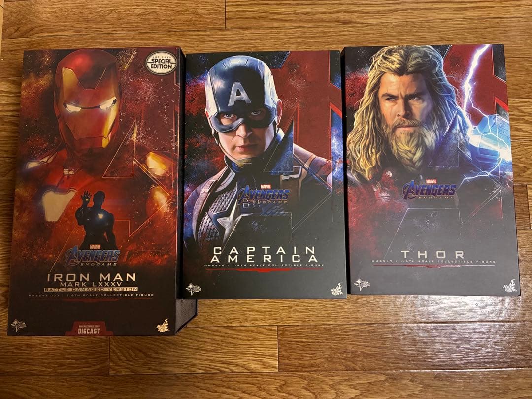 アイアンマン & キャプテン・アメリカ&ソー エンドゲームセット