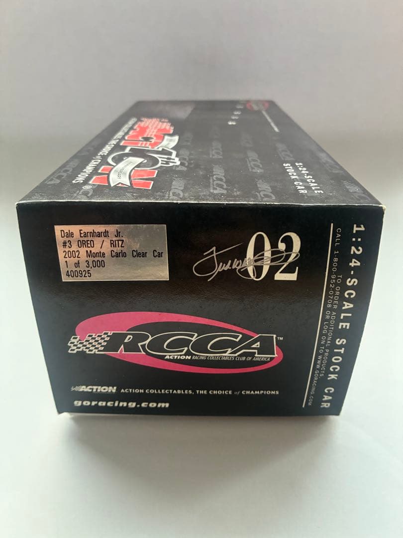 【商品名】 超希少 1/24 NASCAR #3 デイル・ジュニア クリア仕様