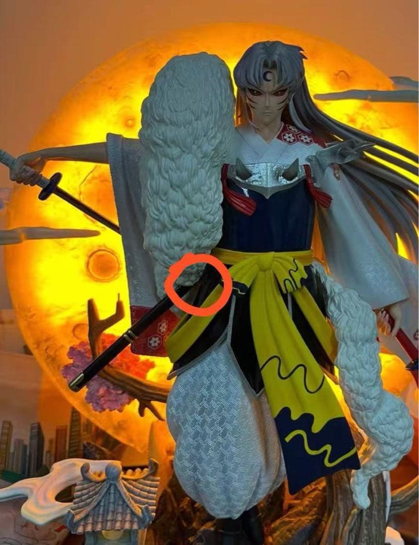 犬夜叉 殺生丸 ガレージキット ガレキ スタチュー XG①