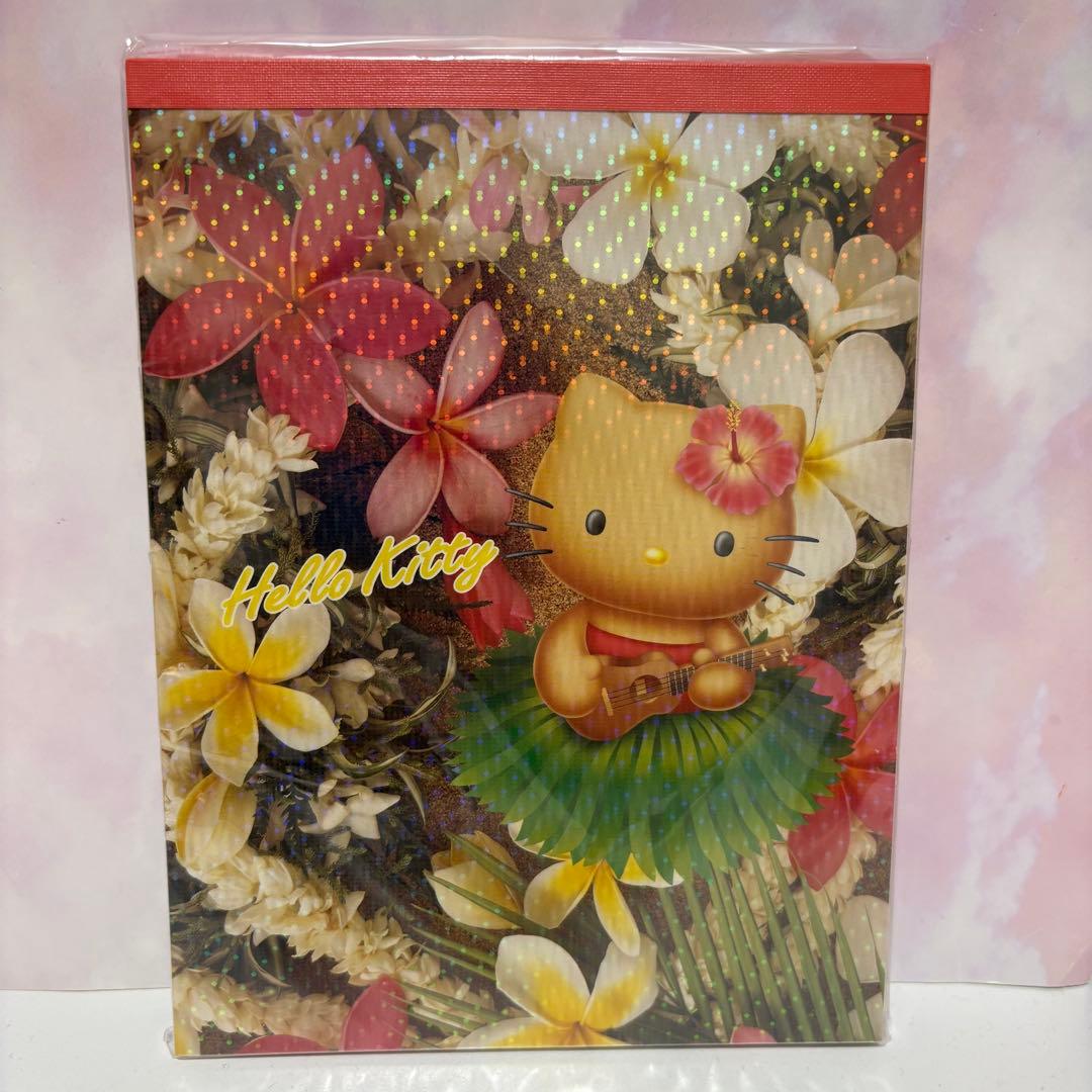 2002年　日焼けキティ　メモ帳　サンリオ　平成レトロ