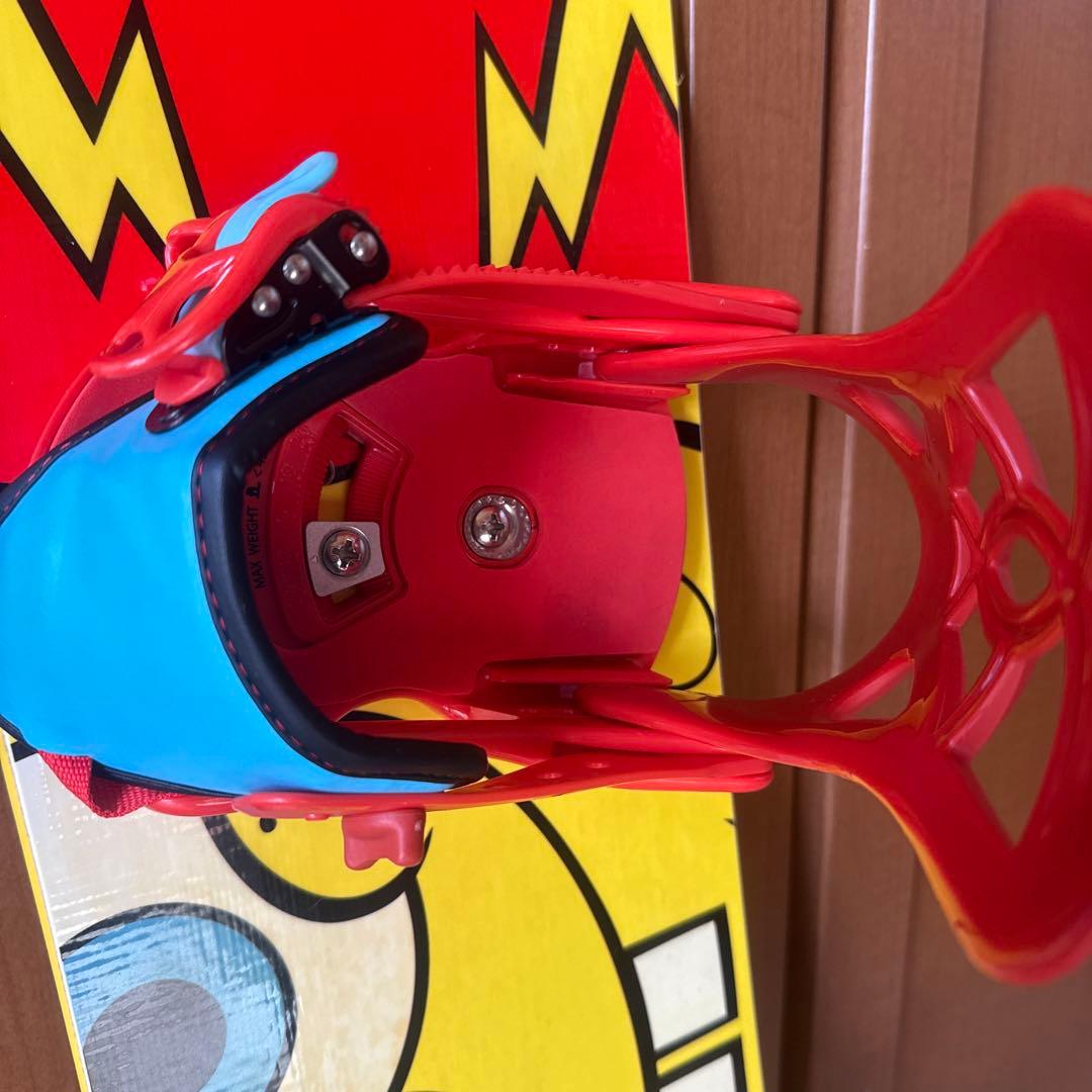 キッズ　Salomon スポンジボブ 100 ボード　ビンディング　2点セット