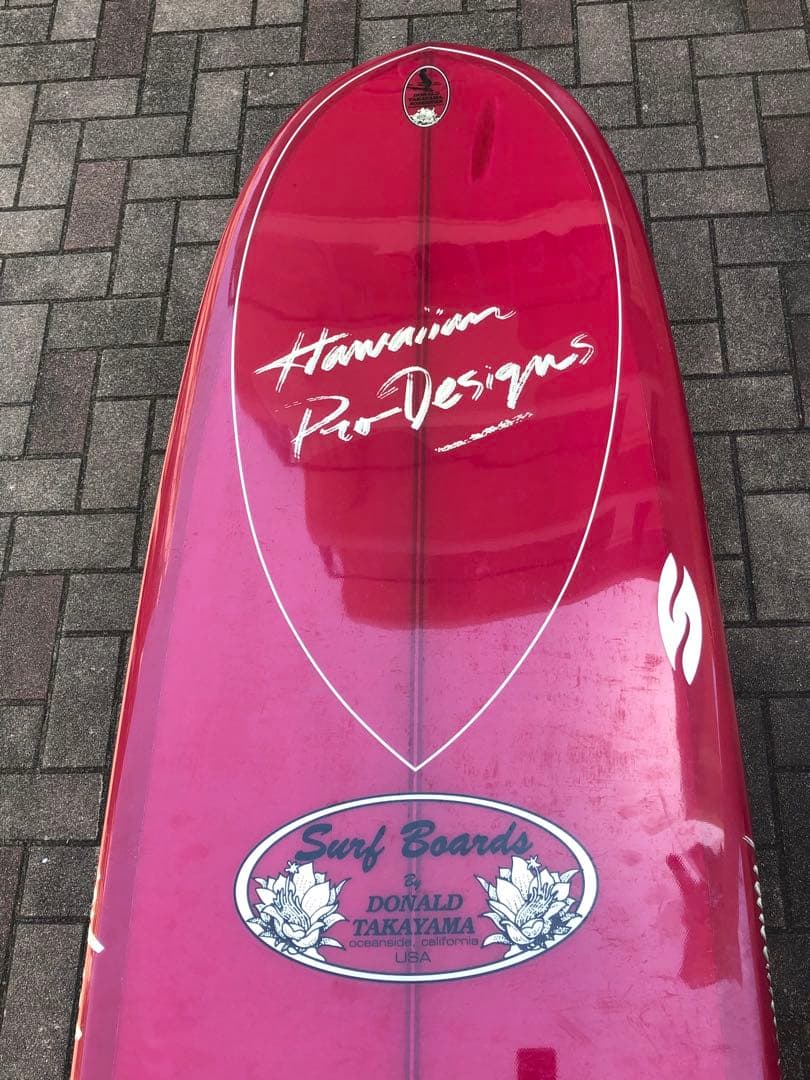 9’2 Hawaiian Pro Designs DT-2 (Burgundy)