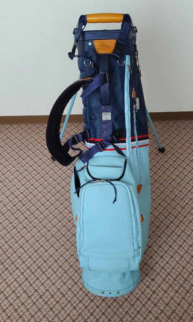 サンマウンテン　スタンド式軽量ゴルフバッグ 4分割