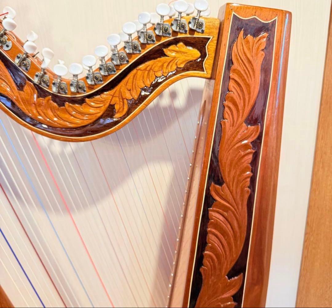 アルパARPA木製装飾ハープ 本体