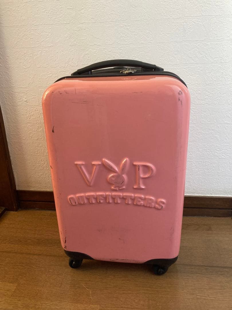 キャリーケース/プレボーイピンク