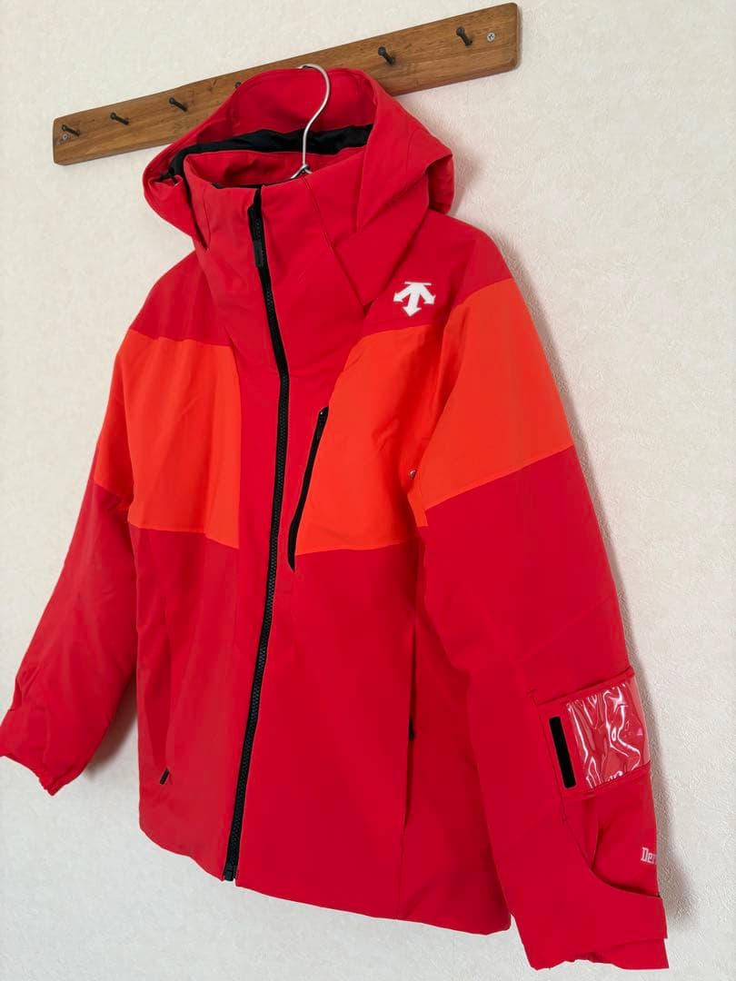 デサント　スキーウェア 女性用 レッド/オレンジ