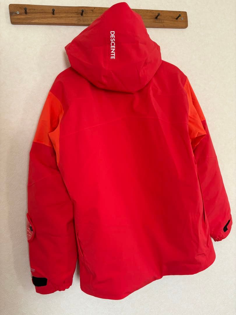 デサント　スキーウェア 女性用 レッド/オレンジ