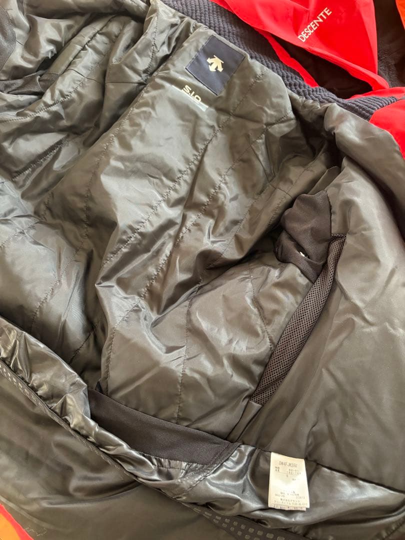 デサント　スキーウェア 女性用 レッド/オレンジ